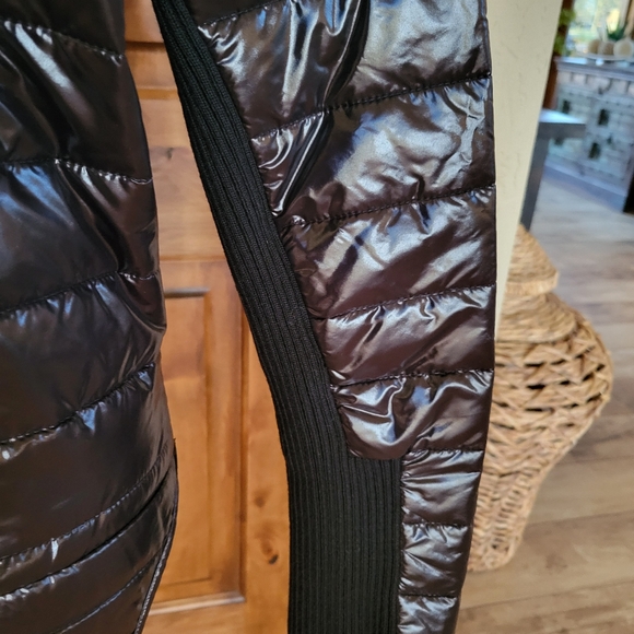 Demobaza Black Puffer Coat Jacket M/L - Picture 5 of 9